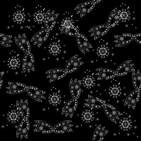 seamless with carnival masks. Illustrationのイラスト素材