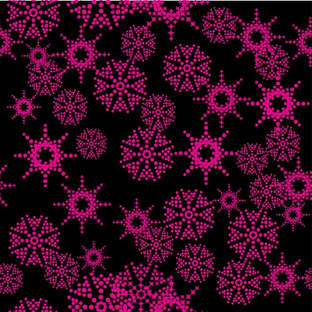 winter background with snowflakes. illustrationのイラスト素材