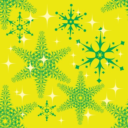 winter background with snowflakes. illustrationのイラスト素材