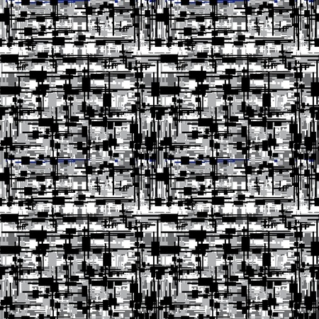 Abstract seamless structure from various squares. Vector illustrationのイラスト素材