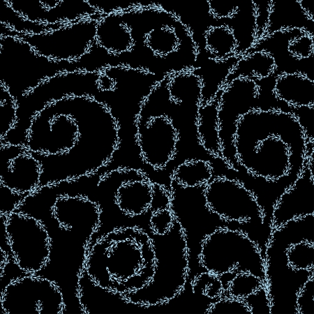 colorfull  pattern with curl branches for use as a designのイラスト素材