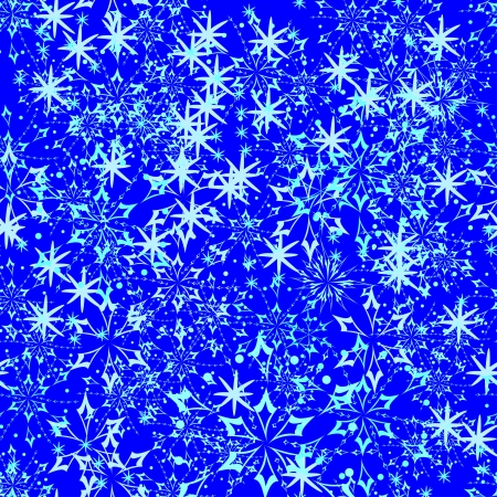 seamless background with winter snowflakes for your designのイラスト素材