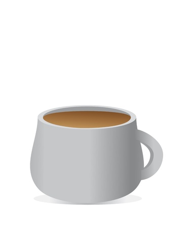 isolated cup. pictureのイラスト素材