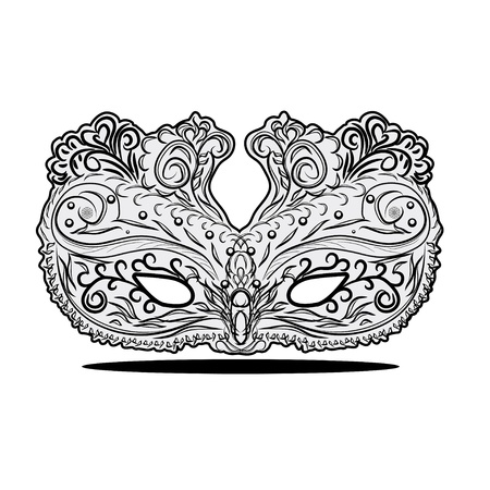 isolated maskのイラスト素材