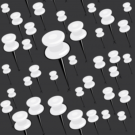 seamless texture with office pinsのイラスト素材