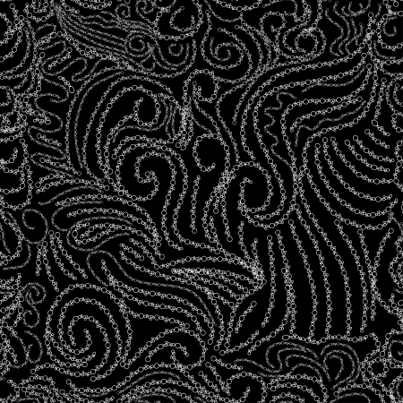 abstract vector seamless pattern by clipping maskのイラスト素材