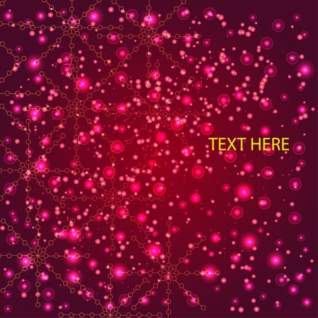 abstract background for your text with light particleのイラスト素材