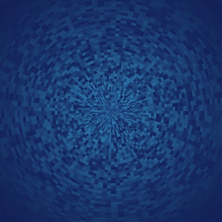 abstract background with blue squaresのイラスト素材