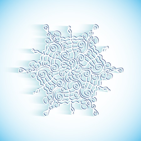 paper snowflakeのイラスト素材