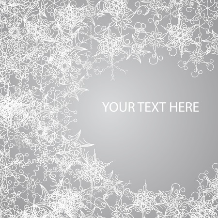 frame for christmas partyのイラスト素材