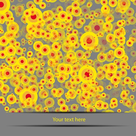 abstract background for your design with colors circlesのイラスト素材