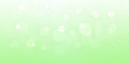 Green defocused abstract background. Light beam, bokeh background.の写真素材