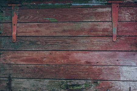 Vintage color wooden background as textureの写真素材