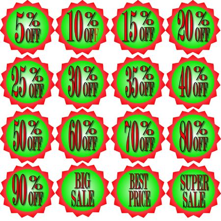 Discounts, discount, sale, tag, price, gold, offer, vector, 50のイラスト素材