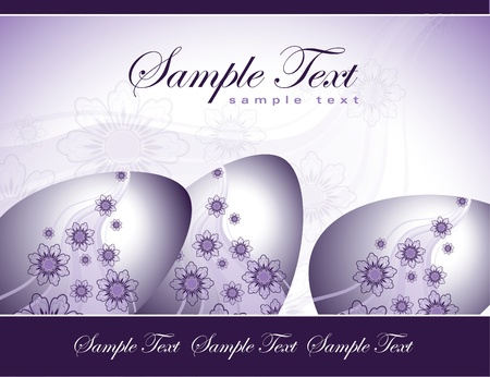 Easter Background. Easter Eggs.のイラスト素材