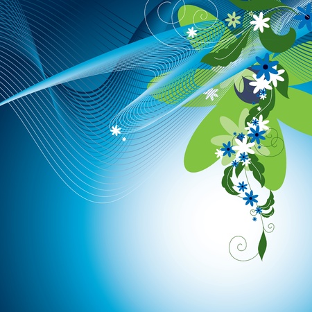 Floral Background  Vector Illustration  Eps10 のイラスト素材