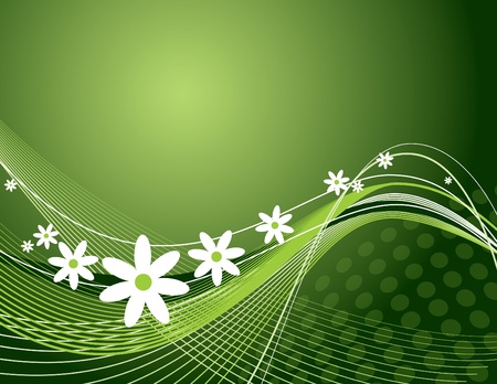 Floral Background  Vector Illustration  Eps10 のイラスト素材