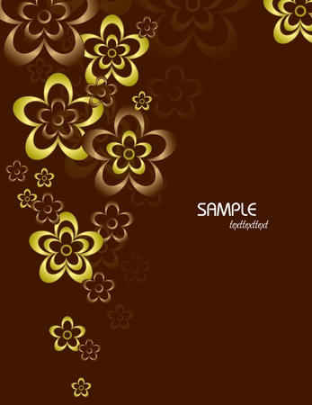 Floral Background  Vector Illustration  Eps10 のイラスト素材