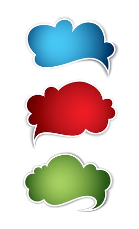 Speech Bubbles  のイラスト素材