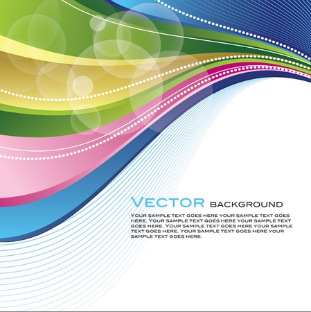 Abstract Vector Background のイラスト素材