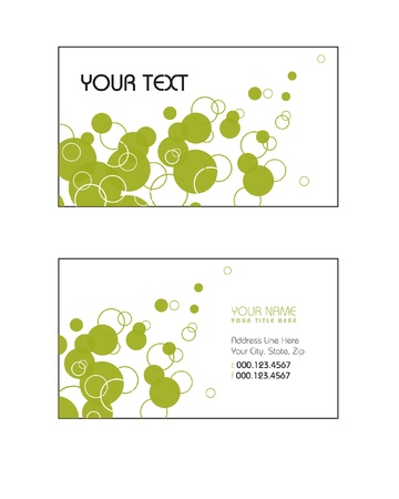 Business Card Template  Vector Eps10 のイラスト素材