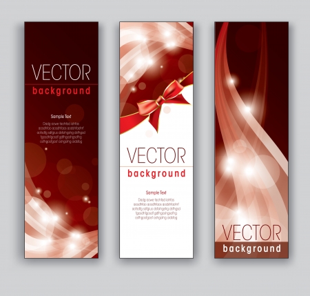 Vector Banners  Abstract Backgrounds  のイラスト素材