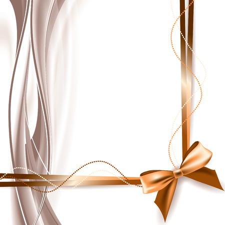 Abstract Background with a Bow.のイラスト素材