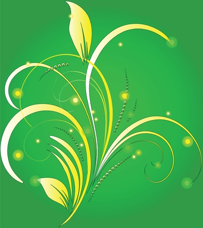 Autumn flower composition in Ornament kindの写真素材