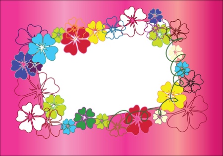 Beautiful card to birthdayのイラスト素材