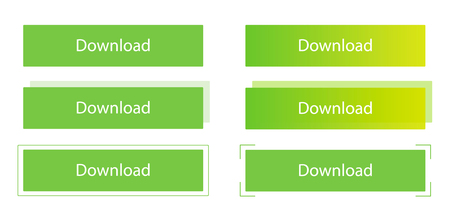 Set of vector buttons. Perfect for web.のイラスト素材