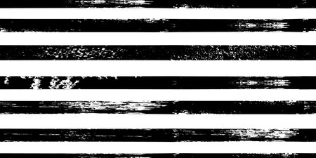 Decorative seamless pattern with hand drawn shapes. Black pen marker scribble doodle lines. Brush freehand stripes print. Great for textile, fabric, wallpaper, wrapping, scrapbook and packagingのイラスト素材