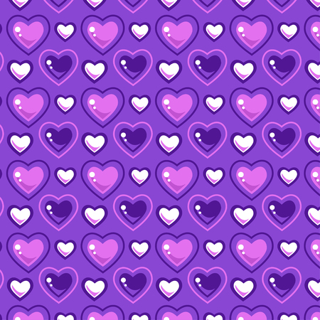 Heart pattern Vector illustrationのイラスト素材