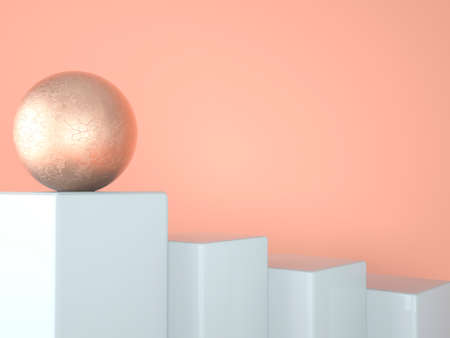 3d abstract background, mock up scene geometry shape podium for product display, 3d.の写真素材