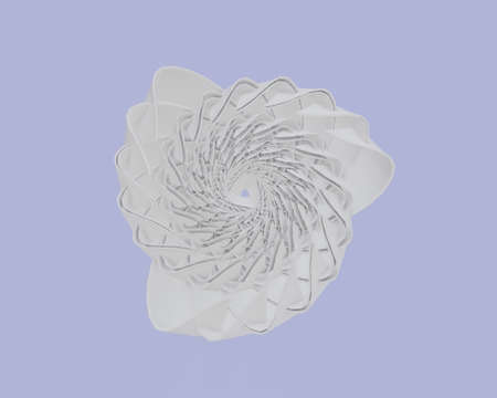 Paper flower. 3d Background 3d illustration