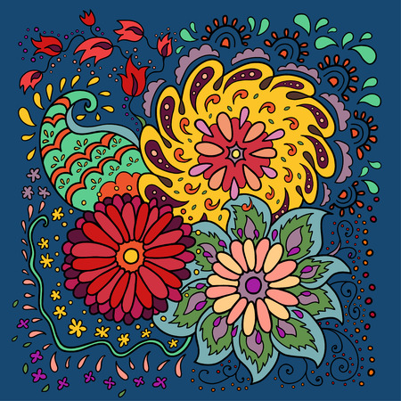 Floral backgroundのイラスト素材