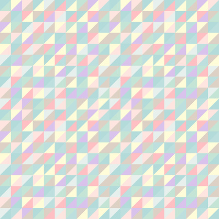 Abstract seamless background with colorful triangles. Vector illustration.のイラスト素材
