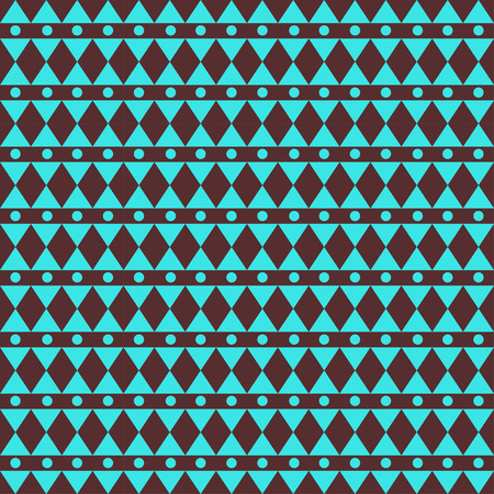 Geometric ornament. Vector seamless pattern. Endless texture can be used for printing onto fabric, paper or scrap booking, wallpaper, pattern fills, web page background, surface texture.のイラスト素材