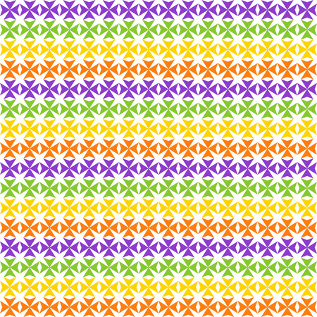 Geometric ornament. Vector seamless pattern. Endless texture can be used for printing onto fabric, paper or scrap booking, wallpaper, pattern fills, web page background, surface texture.のイラスト素材