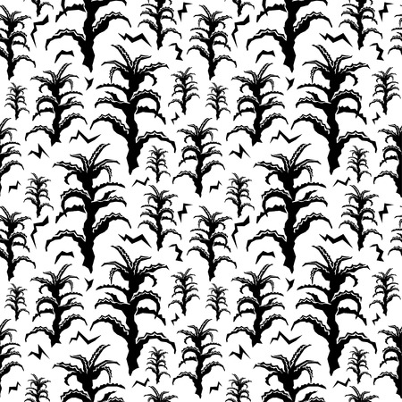Seamless pattern with agave. Can be used for textile, website background, 
book cover, packaging.のイラスト素材