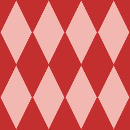 Seamless pattern of multicolored diamonds drawn in a soft, hand-painted style; bright geometric shapes create a playful look. Ideal for textiles, wrapping paper, and modern stationery.の写真素材