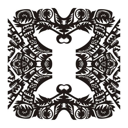 Seamless pattern vector on a white backgroundのイラスト素材
