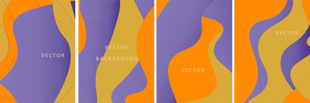 Several separate backgrounds for banner, flyer. Write your own text.のイラスト素材