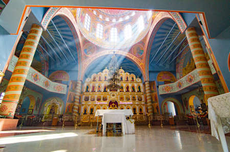 RUSSIA, KABARDINO-BALKARIA-MAY 09, 2021: Cathedral of Mary Magdalene. Orthodox Church
