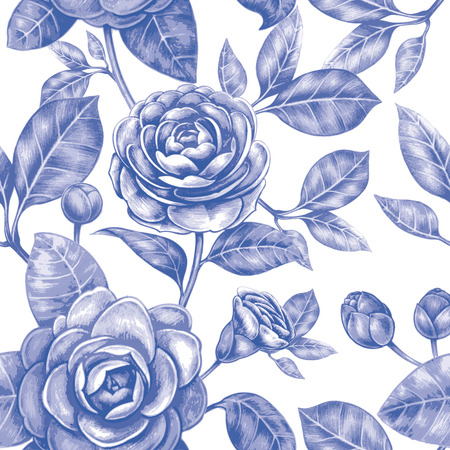 Vector seamless background.のイラスト素材