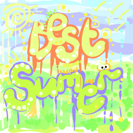 colorful background with bright colorsのイラスト素材