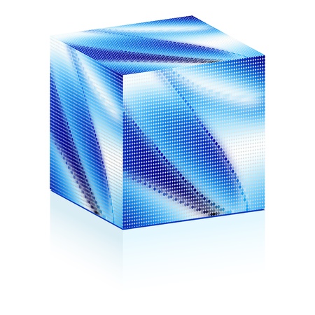 abstract boxのイラスト素材