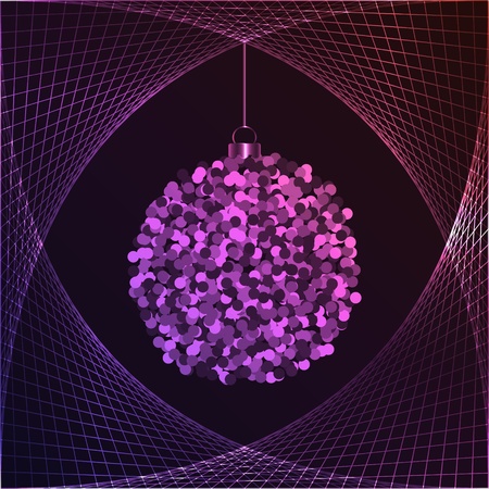 christmas globe のイラスト素材