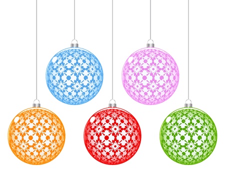 christmas globeのイラスト素材