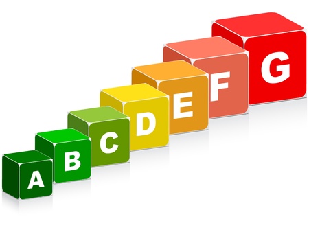 ennergy classificationのイラスト素材