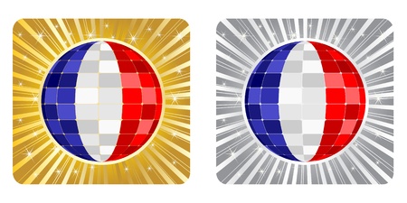 france flag のイラスト素材